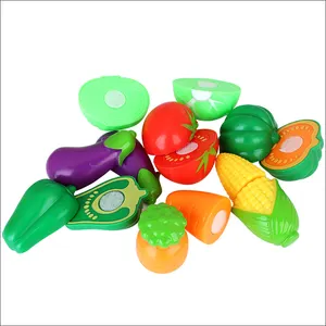 Cucina per bambini Mini finta gioco di ruolo Set taglio di plastica verdure e frutta giocattoli da cucina per bambini