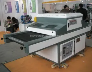 Mesin sablon pengering uv, uv mesin pengering untuk printer layar