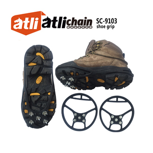 ATLI SC-9010 Universal Crampons <strong>Snow</strong> Shoes Climbing Mountain Clim Quick Mounting Anti Skid Shoe <strong>Chain</strong>