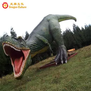 Simulazione a grandezza naturale 3D realistica impermeabile Animatronic Dinosaur T-rex Dinosaur Model in vendita