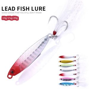 Toplure TL-L003 10g 15g 20g 25g 30g 40g NOUVEAU Leurre de pêche en métal pour jigging, jigging métallique - Product Image 3