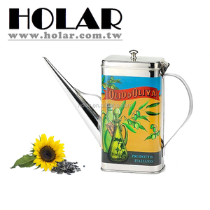 [Holar] Taiwan fait 1000ML 1 litre en forme de rectangle verseur d'huile en acier inoxydable de cuisine - Product Image 2