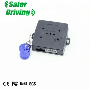 <span class=keywords><strong>Promotion</strong></span> des ventes RFID Alarme Avec Bouton de Démarrage Et Transpondeur Antidémarrage Système de démarrage de saut de voiture d'alarme par auto (XY-902) - Product Image 2