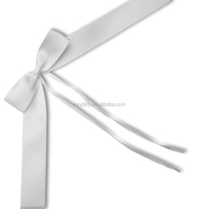 Factory Direct Sale White Satin <strong>Ribbon</strong> Bow for Wedding <strong>Cars</strong> Decorations <strong>Ribbon</strong> Bows <strong>Car</strong> Bow - Product Image 2