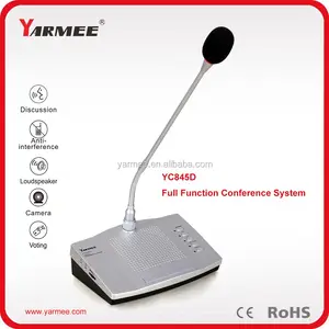 Sistema discusión y votación conferencia micrófono/función completa conferencia micrófono (YC845) --- YARMEE