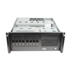 <span class=keywords><strong>4U</strong></span> <span class=keywords><strong>Rack</strong></span> Mount trường hợp máy chủ với ATX PSU HDD khay và fan hâm mộ ngành công nghiệp Rackmount Chassis-Thả - Product Image 2