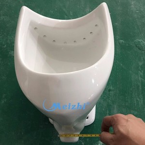Urinario femenino de cerámica para montar en la pared del baño - Product Image 2