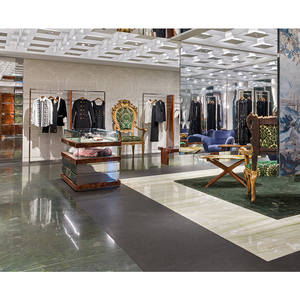 Luminarc-en-ciel, présentoir et comptoir en bois, belles ventes, d'usine, personnalisées, pour magasin de vêtements de Boutique, tendance - Product Image 4