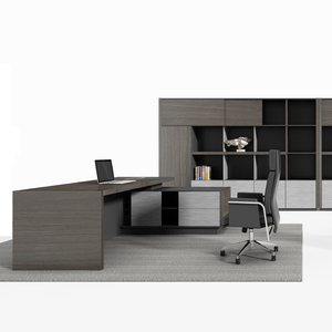 <strong>L</strong> <strong>shape</strong> <strong>office</strong> <strong>table</strong> furniture fashional modern <strong>office</strong> desk for boss desk top:mdf/ other part:mfc hm - Product Image 2