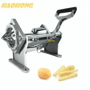 stainless steel French fry cutter commercial potato chips cutter