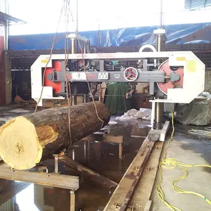 MJ3710 hot sale horizontal wood saw machines/chain saw wood cutting machine