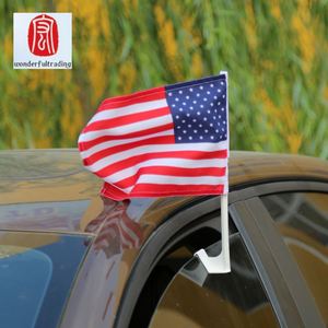 Chất lượng cao kỹ thuật số in Polyester tự động xe cờ gậy với Acrylic flagpoles bền cho thể thao và 2018 cho - Product Image 5