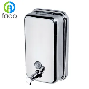 FAAO a parete in acciaio inox manuale distributore di sapone liquido 800ml