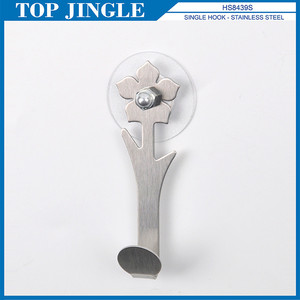 Fancy Bear Shaped Stainless Steel <b>Suction</b> Cup <b>Hook</b> - Product Image 2