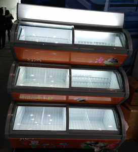 Tủ Đông Trưng Bày Kem Ba Tầng Cho Cửa Hàng - Product Image 4