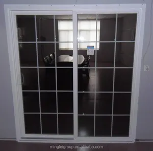 Phong Cách Mỹ Vinyl Upvc Nhựa Cửa Kính Trượt