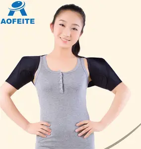 Effective stable blue skin color self heating shoulder pads for sports women