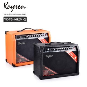 <span class=keywords><strong>Amplificador</strong></span> de guitarra acústica, instrumento de música OEM China, 40W, micrófono - Product Image 2