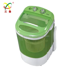 2.0-5.0kg tek küvet yarı otomatik mini çamaşır makinesi spin kurutma/bebek çamaşır makinesi/alüminyum bakır motor