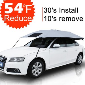 SUNCLOSE Marco Fuerte Prueba UV Dom Coche <span class=keywords><strong>Refugio</strong></span> Carpa para <span class=keywords><strong>el</strong></span> Estacionamiento de Coches - Product Image 4