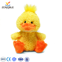 Peluche Canard Jaune Mignon, Jouet en Peluche Doux, Petit Canard en Peluche
