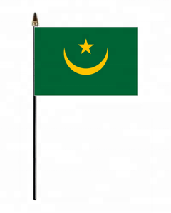 Al por mayor promocional barato impreso <span class=keywords><strong>Mauritania</strong></span> país <span class=keywords><strong>Bandera</strong></span> Nacional - Product Image 5