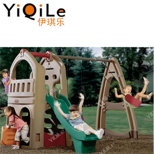 Set da Gioco con Altalena per Bambini in Plastica per Esterni e Giardino - Product Image 2