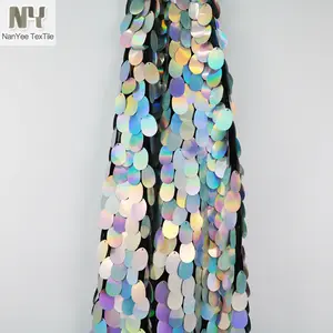 Nanyee Textile New Fashion Wedding Decoration Backdrop Fabric Sequin