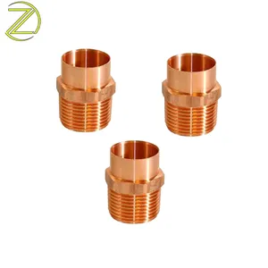 Pipe Adapter Female Gas Coupler Union Fitting Nipple Hose Steel Copper Brass Tank Connector