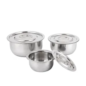 Kitchen Utensils Stainless Steel India Hot Pot Cookware Set Cooking Pot