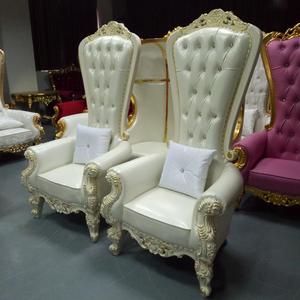High Grade Hotel Furniture <strong>Antique</strong> Wedding Queen Wedding Gold Royal king Throne <strong>Chair</strong> <strong>for</strong> <strong>Sale</strong> - Product Image 4
