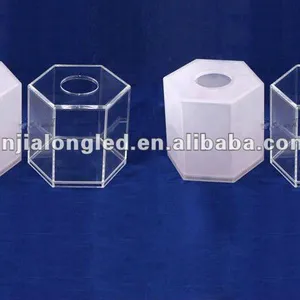 Cylindrical Clear and White Acrylic Removable Tissue and Napkin Box Acrylic Tissue Dispenser Box