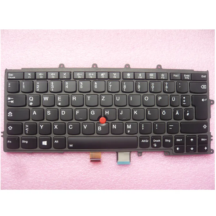 Brand New per Lenovo thinkpad X270 con retroilluminato tastiera del computer portatile Tedesco