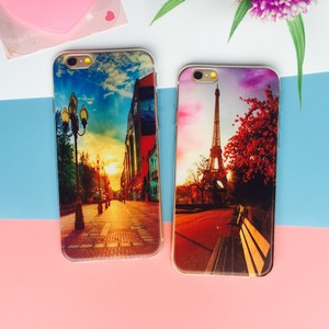 Costom Venta caliente ultra fino Eiffel color pintura TPU teléfono caso para el <span class=keywords><strong>iPhone</strong></span> x 8 7 más 6 6 s 6 más 5 5S <span class=keywords><strong>5se</strong></span> - Product Image 1