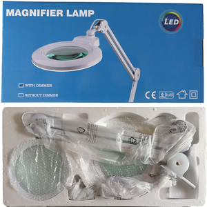 Haute Qualité LED Éclairage Lampadaire Avec Loupe Lunettes Beauté Équipement De Salon Lampe Loupe - Product Image 6
