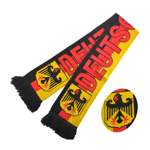 إيري أزياء مشجعي كرة القدم شريط وشاح الحياكة أيرلندا Scarves الاكريليك