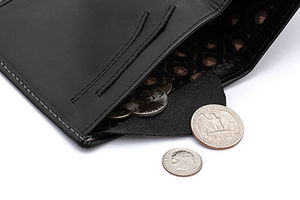 <span class=keywords><strong>Portafoglio</strong></span> <span class=keywords><strong>Sottile</strong></span> Minimalista in Vera Pelle con Etichetta Privata Personalizzata, Blocco RFID - Product Image 6