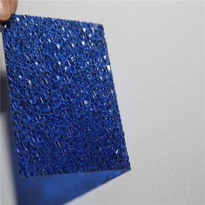 Hangmei Kim Cương Dập Nổi Crystal <span class=keywords><strong>Polycarbonate</strong></span> Tấm Nhựa Markrolon Nhiều Màu Lựa Chọn Mặt Đất Kính Mờ - Product Image 4