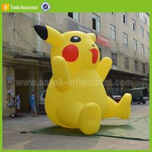 <span class=keywords><strong>Pikachu</strong></span> gonflable géant de dessin animé, ballon publicitaire gonflable de personnages de dessin animé - Product Image 4