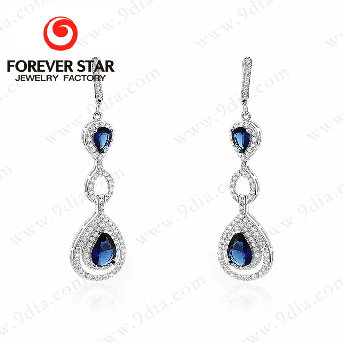 Boucles d'oreilles créoles de luxe, grand cerceau, en argent Sterling 925 véritable, tendance 100%