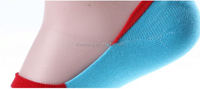 Chaussettes de Sport avec poignées personnalisées pour hommes, brodées, Logo de Compression imprimé, à la mode, 14 pièces