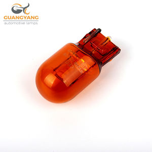 Ampoule miniature automobile T20 12v 21w <span class=keywords><strong>WY21W</strong></span> W21/5W, lampe d'instrument, couleur ambre originale, haute qualité - Product Image 2