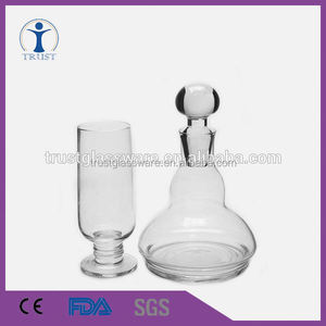 Vente chaude Sans Plomb Antique <span class=keywords><strong>carafe</strong></span> <span class=keywords><strong>en</strong></span> <span class=keywords><strong>verre</strong></span> avec <span class=keywords><strong>bouchon</strong></span> - Product Image 3