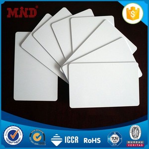 MDC1144 size standard blank tk4100 rfid card with uid number printout in White - Product Image 1