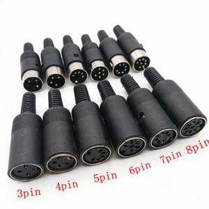Pin Din Stecker Stecker oder Buchse DIN Steckdose mit 3 4 5 6 7 8 PIN für Kabelbaum - Product Image 6