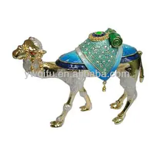 cute golden camel trinkets/egypt craft/trinket box wholesale camel