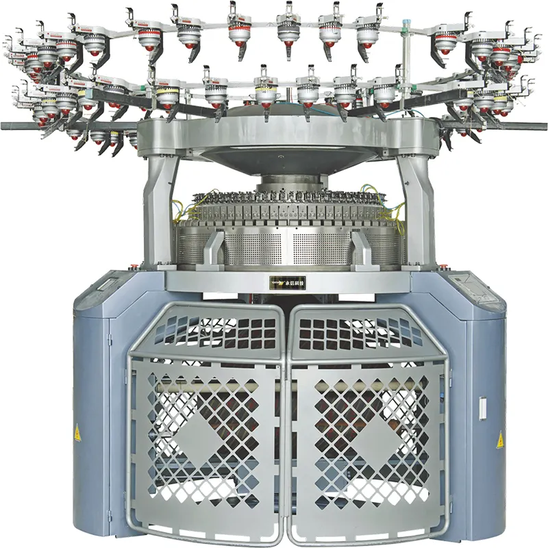 Máquina de tejer Circular electrónica Jacquard de alta velocidad