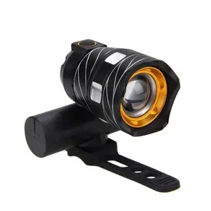 Mountain Bicycle Accessories Led Lamp Waterproof Metal Bike Front Light