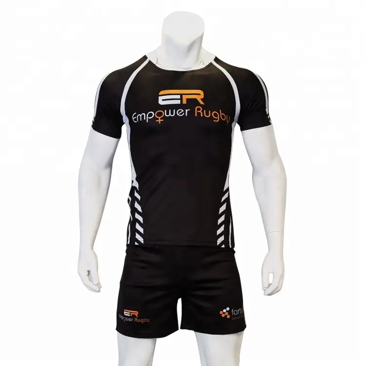 Maillot de Rugby personnalisé, impression par Sublimation, créez vos propres chemises de Rugby pour hommes