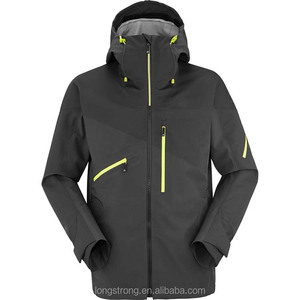 RYH210372C <span class=keywords><strong>Veste</strong></span> <span class=keywords><strong>de</strong></span> <span class=keywords><strong>ski</strong></span> d'extérieur à capuche personnalisée et imperméable pour la neige et les hommes, pas chère - Product Image 1